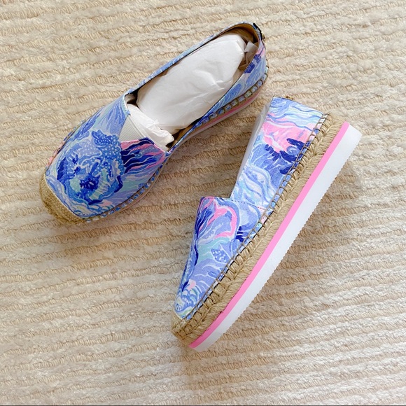 NWT Lilly Pulitzer Marlo espadrille flats - Picture 8 of 14